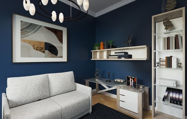 Фото из портфолио Кабинет – фотографии дизайна интерьеров на INMYROOM