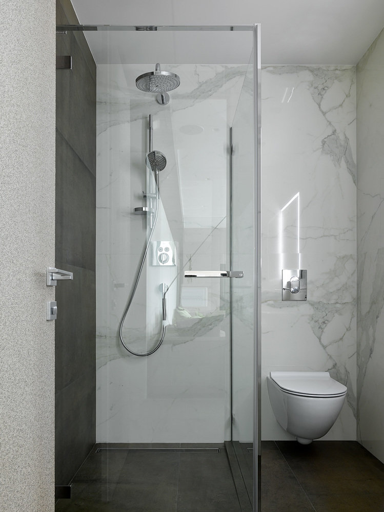 Фотография: Ванная в стиле Современный, Квартира, Проект недели, Москва, Ариана Ахмад, Татьяна Карякина, Монолитный дом, 3 комнаты, Более 90 метров, #эксклюзивныепроекты – фото на INMYROOM Фотография: Ванная в стиле Современный, Квартира, Проект недели, Москва, Ариана Ахмад, Татьяна Карякина, Монолитный дом, 3 комнаты, Более 90 метров, #эксклюзивныепроекты – фото на INMYROOM