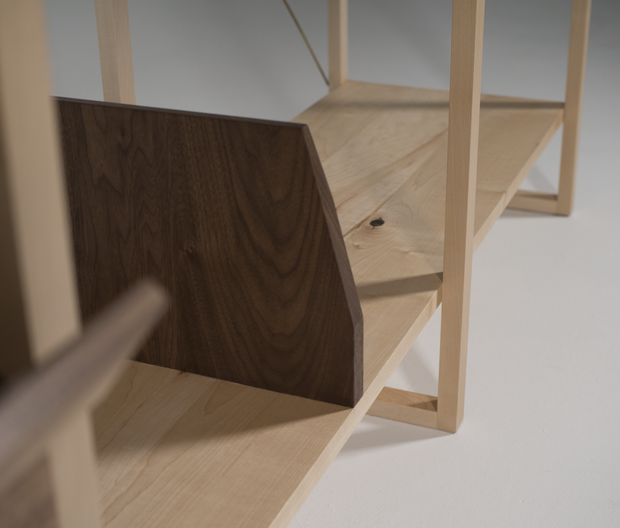 Фото из портфолио Стеллаж Planed Planes от Fly Massive Millworks – фотографии дизайна интерьеров на INMYROOM