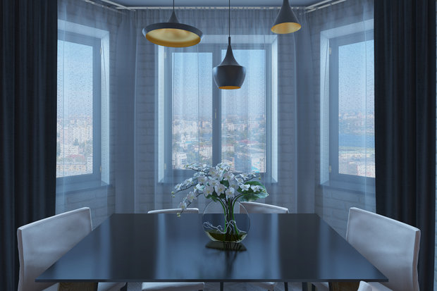 Фото из портфолио Современная квартира с мужским характером – фотографии дизайна интерьеров на INMYROOM