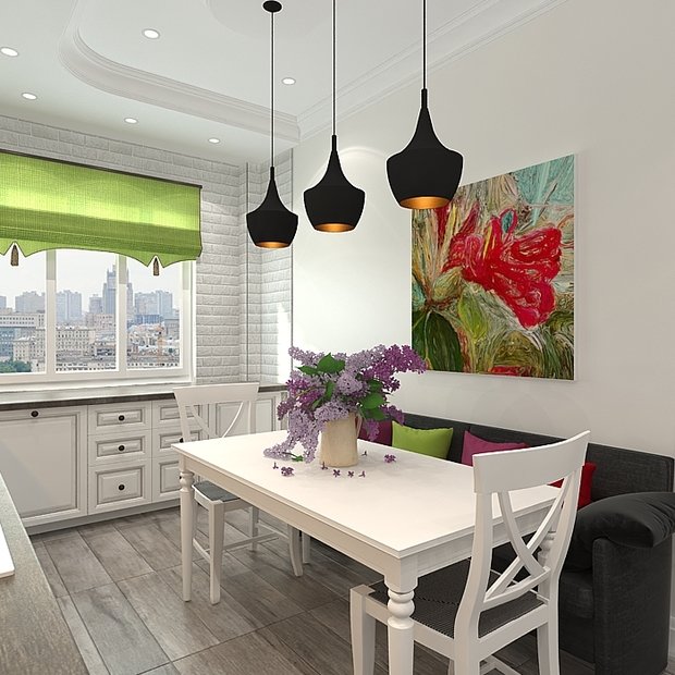 Фото из портфолио Светлая современная квартира в ЖК "Бутово Парк" – фотографии дизайна интерьеров на INMYROOM