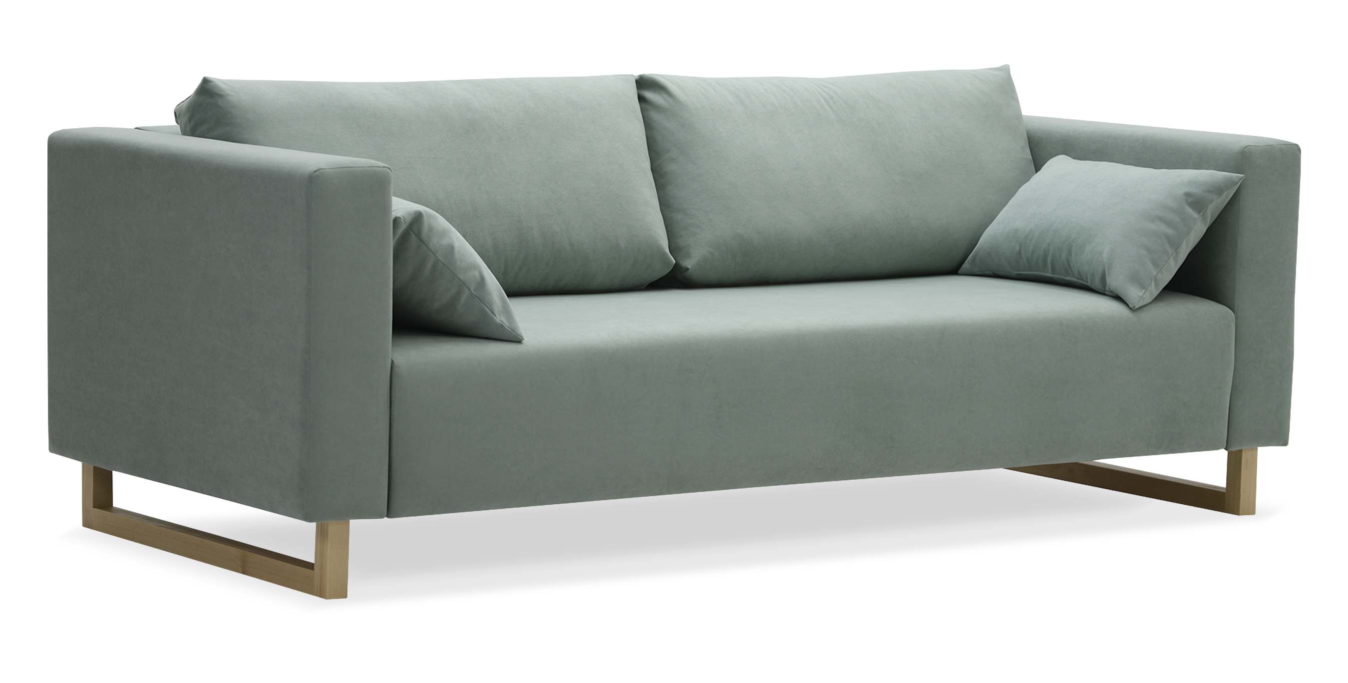 Диван-кровать Каперс бирюзового цвета