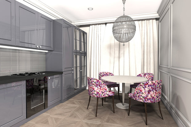 Фото из портфолио Квартира на ул. Садовая – фотографии дизайна интерьеров на INMYROOM