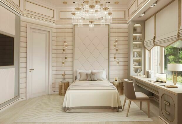 Фото из портфолио Дом 281,5 м² в КП Руза Фэмили: светлый интерьер для светлой семьи – фотографии дизайна интерьеров на INMYROOM