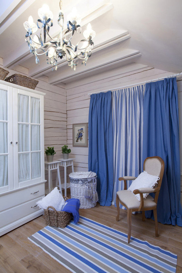 Фото из портфолио Оформление окон в загородном доме – фотографии дизайна интерьеров на INMYROOM