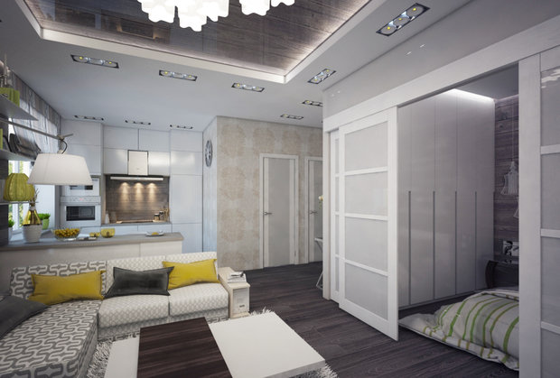 Фотография: Гостиная в стиле Современный – фото на INMYROOM