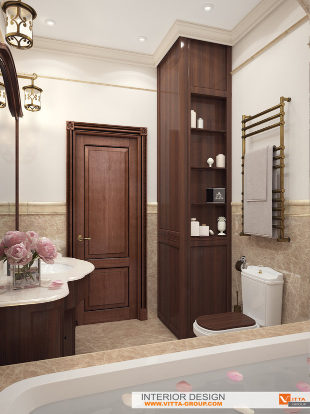 Фото из портфолио Гостевой санузел – фотографии дизайна интерьеров на INMYROOM