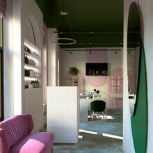 Фото из портфолио Салон красоты – фотографии дизайна интерьеров на INMYROOM