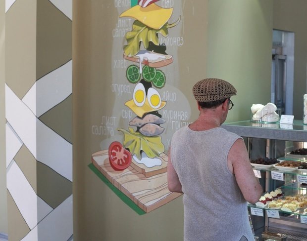 Фото из портфолио Кафе Bon Pain – фотографии дизайна интерьеров на INMYROOM