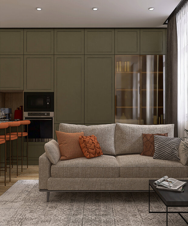 Фото из портфолио ЖК «TWIN HOUSE» – фотографии дизайна интерьеров на INMYROOM