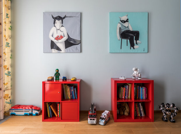 Фотография: Детская в стиле Современный, Эклектика, Квартира, Проект недели, Москва, 4 и больше, Более 90 метров, #эксклюзивныепроекты, Кирилл Сахаров – фото на INMYROOM