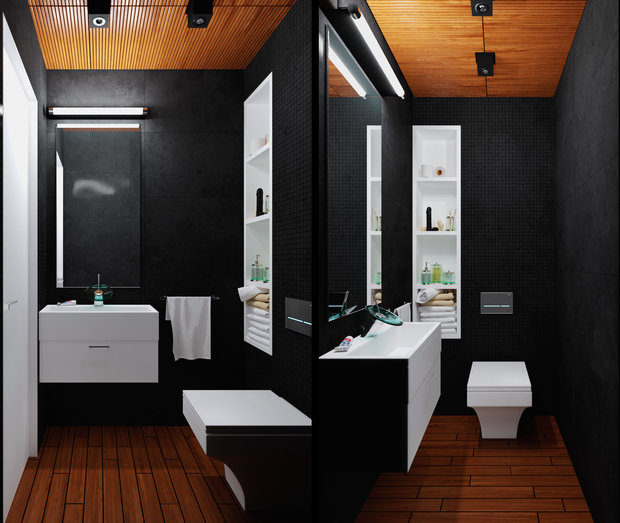 Фото из портфолио Квартира для байкера – фотографии дизайна интерьеров на INMYROOM