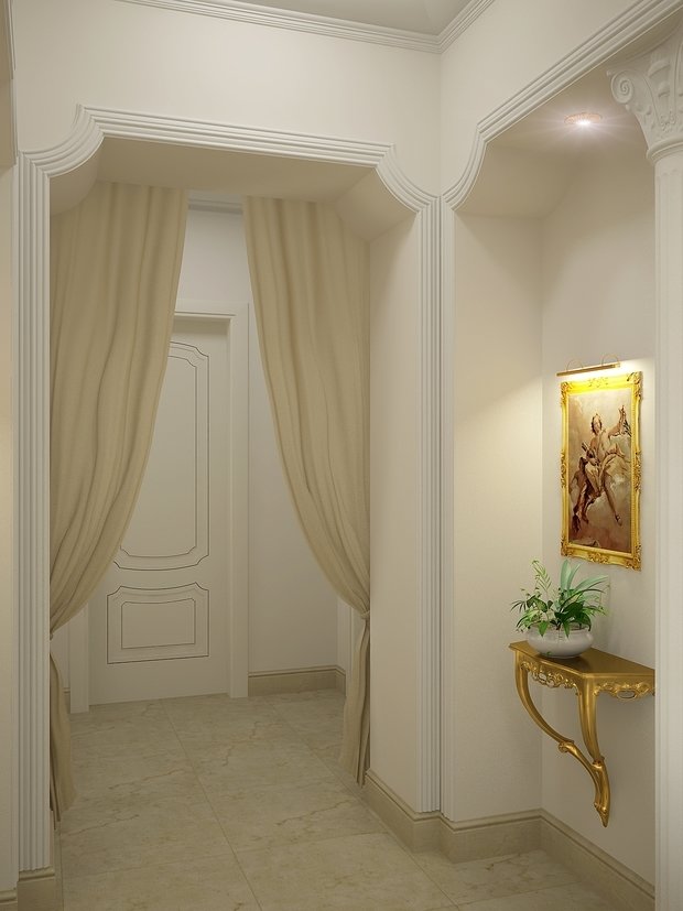 Фото из портфолио классический коридор прихожая – фотографии дизайна интерьеров на INMYROOM