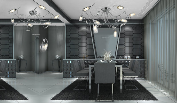 Фото из портфолио Люстры Maytoni в интерьере – фотографии дизайна интерьеров на INMYROOM