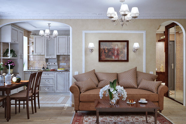 Фото из портфолио Классика в интерьере – фотографии дизайна интерьеров на INMYROOM