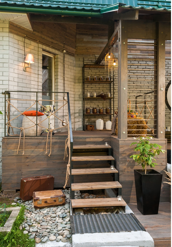 Фотография: Терраса в стиле Лофт, Скандинавский, Эклектика, Аксессуары, Декор, Мебель и свет, Белый, Дача, Бежевый, Серый, Оранжевый, Бирюзовый, Коричневый, Эко, Подмосковье, Дом и дача, Фазенда, Фундэкс, ENS Group, Home Melody, KAMROCK, Luminarc, Полигаль Восток, Artpole, терраса в стиле лофт, деревянный подиум, деревянный амфитеатр, лофт под открытым небом, ТД Текстиль, Северсталь, Премьер Профиль, Стамет, Мульча. РФ, Weber, Bironi, Dream Bag, Story Storet, Nobilis Marco, Casablanca, Юлия Швыченкова – фото на INMYROOM