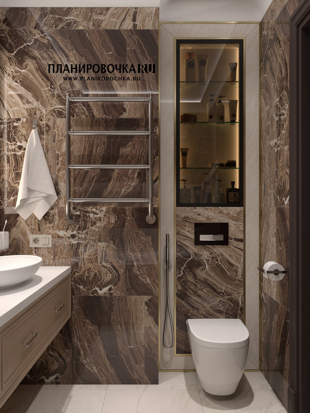 Фото из портфолио ЖК "Ясный", Кухня 14,7 м2 – фотографии дизайна интерьеров на INMYROOM