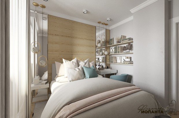 Фото из портфолио Спальня 1 – фотографии дизайна интерьеров на INMYROOM