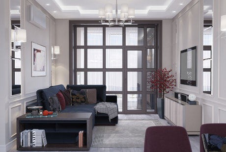 Современная классика в ЖК "Да Винчи"