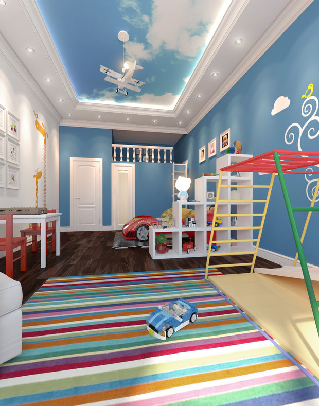 Фото из портфолио Дизайн-проект квартиры с просторной гостиной – фотографии дизайна интерьеров на INMYROOM