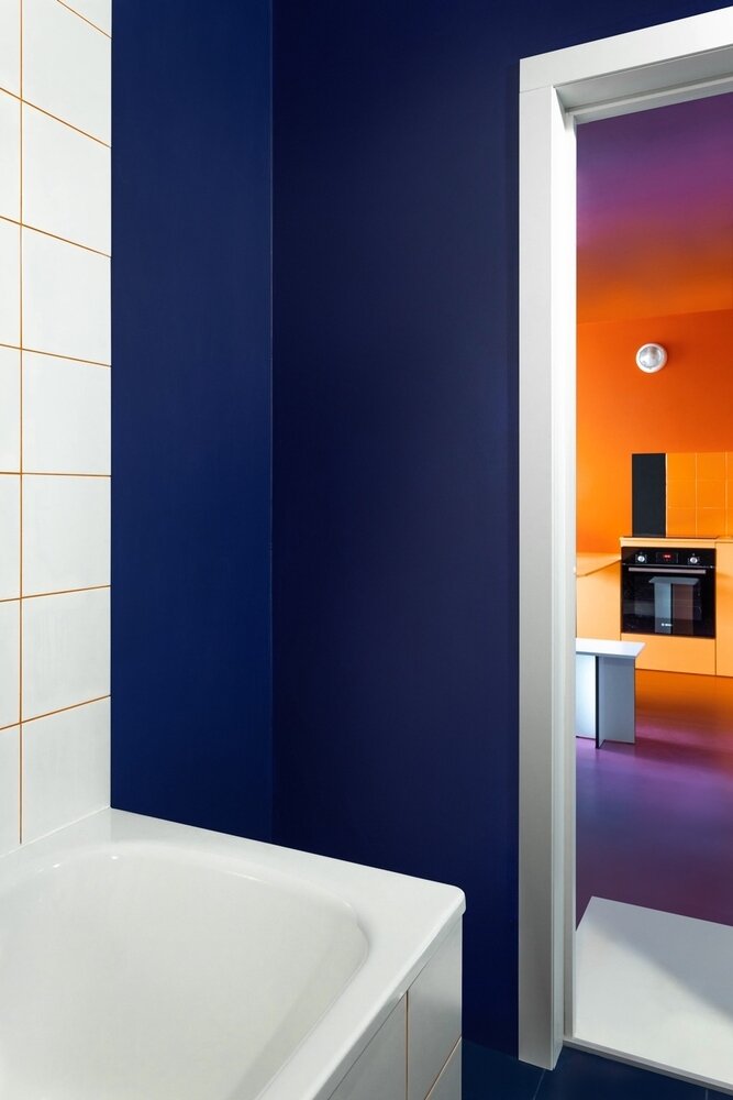 Фотография: Ванная в стиле Современный, Квартира, Минимализм, Проект недели, Рустэм Уразметов, 2 комнаты, 40-60 метров, Уфа – фото на INMYROOM Фотография: Ванная в стиле Современный, Квартира, Минимализм, Проект недели, Рустэм Уразметов, 2 комнаты, 40-60 метров, Уфа – фото на INMYROOM