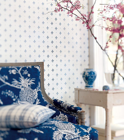 Фотография: Мебель и свет в стиле Прованс и Кантри, Декор интерьера, Декор дома, Обои – фото на INMYROOM