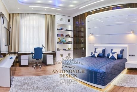 Энергия юности в интерьере детской комнаты для подростка.