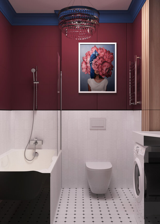 Фото из портфолио Яркая классика – фотографии дизайна интерьеров на INMYROOM