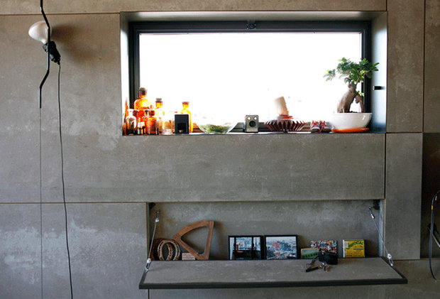 Фотография: Ванная в стиле Лофт, Малогабаритная квартира, Квартира, Дома и квартиры – фото на INMYROOM