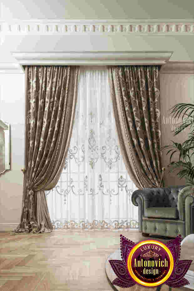 Фото из портфолио Universal Features Of Satin Curtains Design – фотографии дизайна интерьеров на INMYROOM