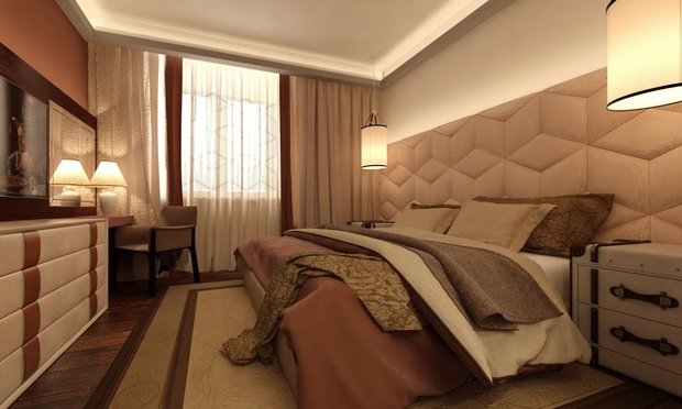 Фотография: Спальня в стиле Современный, Квартира, Дома и квартиры, Проект недели, Москва – фото на INMYROOM