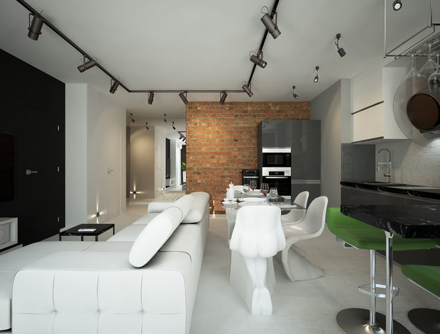 Фото из портфолио ЖК "Yes" – фотографии дизайна интерьеров на INMYROOM