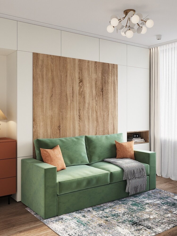 Фотография: Гостиная в стиле Современный, Квартира, Проект дня, Московская область, Ирина Собыленская, 3 комнаты, 40-60 метров, Монолитно-кирпичный – фото на INMYROOM Фотография: Гостиная в стиле Современный, Квартира, Проект дня, Московская область, Ирина Собыленская, 3 комнаты, 40-60 метров, Монолитно-кирпичный – фото на INMYROOM