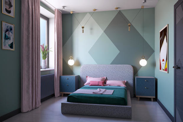 Фото из портфолио Colorblock – фотографии дизайна интерьеров на INMYROOM