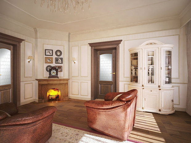 Фото из портфолио Частный жилой дом. Классика – фотографии дизайна интерьеров на INMYROOM