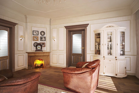 Частный жилой дом. Классика