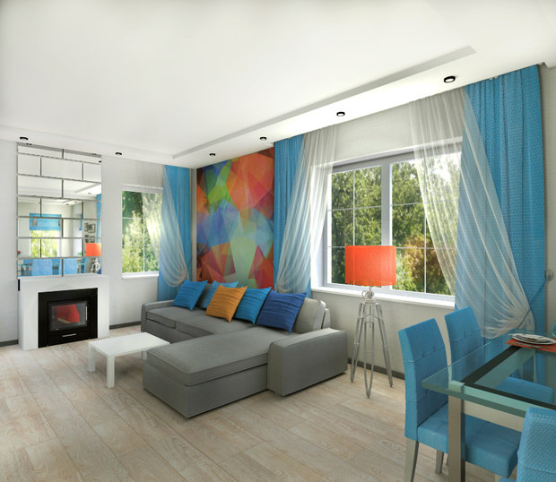 Фотография: Гостиная в стиле Современный – фото на INMYROOM