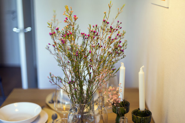 Фотография: Флористика в стиле , Скандинавский, Современный, Квартира, Проект недели, Одинцово, Кирпичный дом, 2 комнаты, 60-90 метров, Flatforfox – фото на INMYROOM