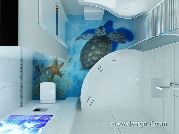 Фото из портфолио Ванные – фотографии дизайна интерьеров на InMyRoom.ru