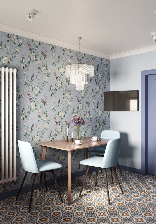 Фотография: Кухня и столовая в стиле Современный, Эклектика, Квартира, Проект дня, Санкт-Петербург, Ирина Собыленская, Панельный дом, 3 комнаты, 40-60 метров, 60-90 метров – фото на INMYROOM