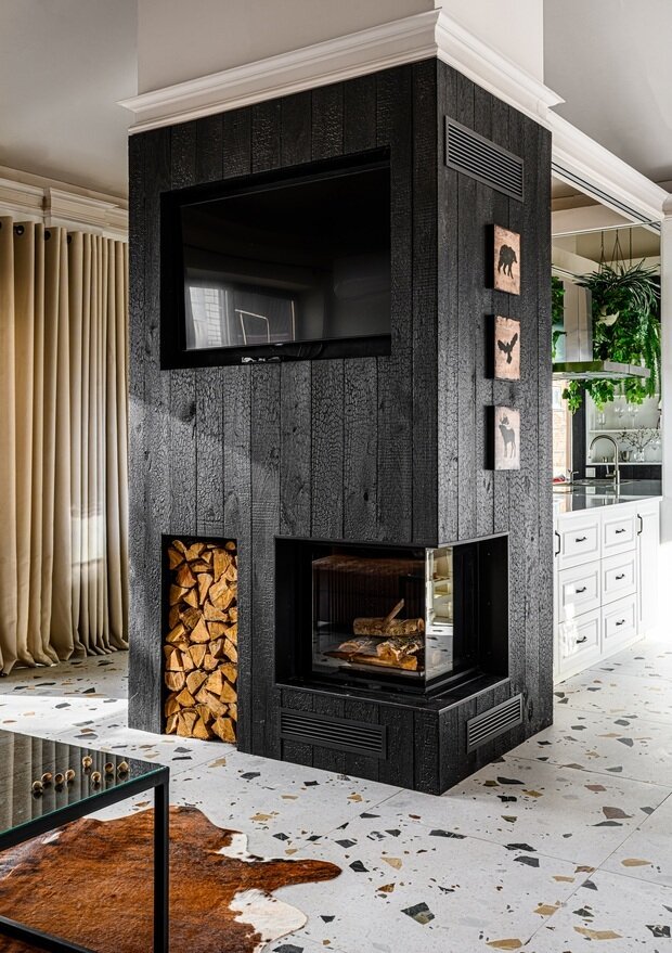 Фотография: Кухня и столовая в стиле Прованс и Кантри, Современный, Эклектика, Проект дня, Краснодар, Маргарита Мельникова, Кирпичный дом, 1 комната, 40-60 метров, Андрей Мельников – фото на INMYROOM