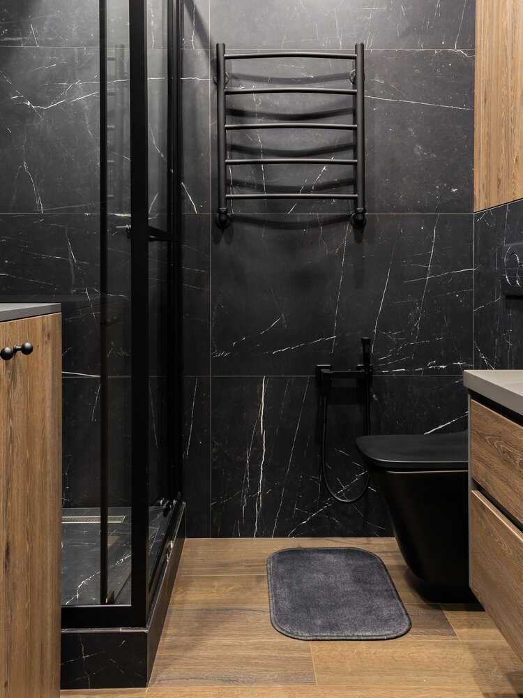 Фотография: Ванная в стиле Современный, Квартира, Проект недели, Минск, 2 комнаты, до 40 метров, Юлия Абрамчук – фото на INMYROOM