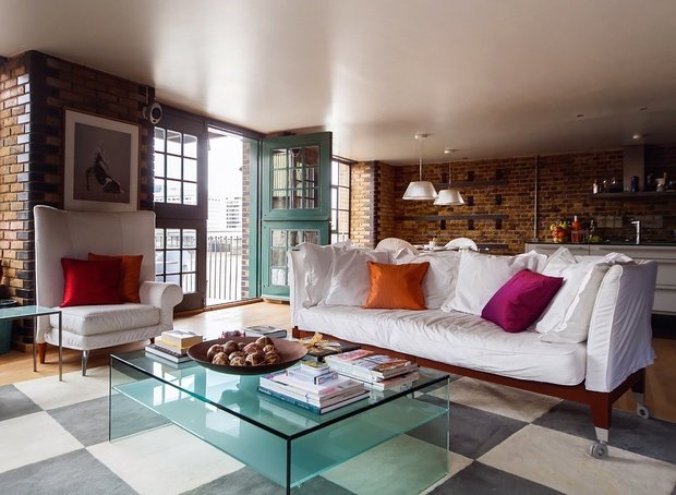 Фото из портфолио Квартира в Нью-Йорке: мужской интерьер – фотографии дизайна интерьеров на INMYROOM