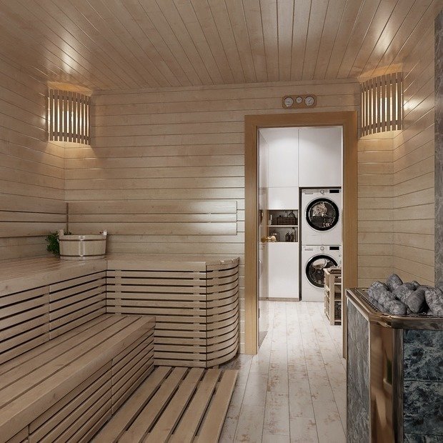 Фото из портфолио Интерьер дома в Нижней Ельцовке, 1этаж – фотографии дизайна интерьеров на INMYROOM