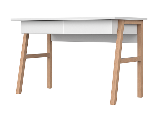 Стол письменный Classic М1 белого цвета