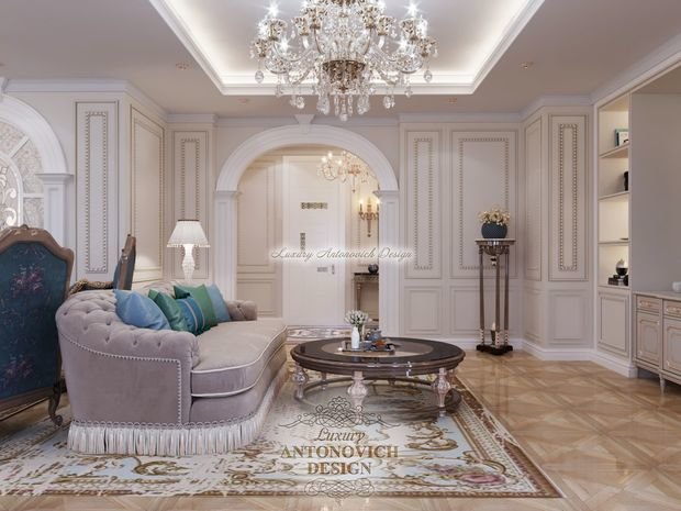 Фото из портфолио Интерьер в стиле парадной неоклассики – фотографии дизайна интерьеров на INMYROOM