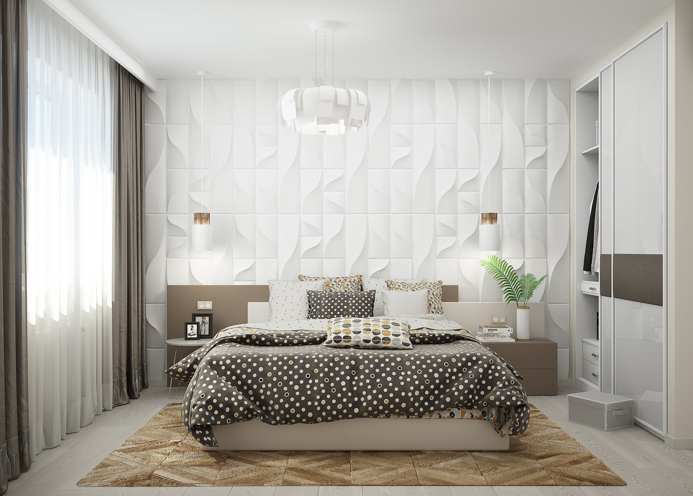 Фото из портфолио Спальня "Improvisation" – фотографии дизайна интерьеров на INMYROOM Фото из портфолио Спальня "Improvisation" – фотографии дизайна интерьеров на INMYROOM