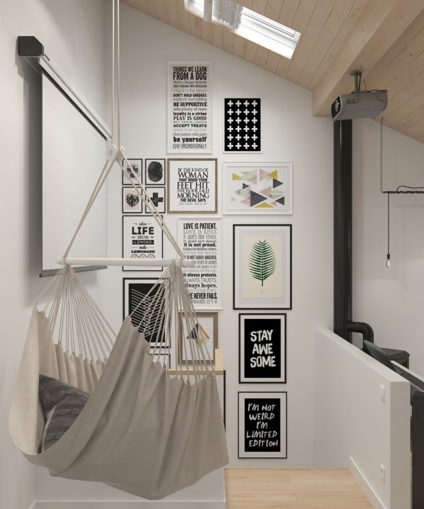 Фото из портфолио Скандинавский лофт – фотографии дизайна интерьеров на INMYROOM