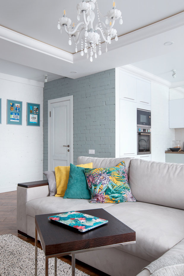 Фото из портфолио 97м2 SURF реализация – фотографии дизайна интерьеров на INMYROOM