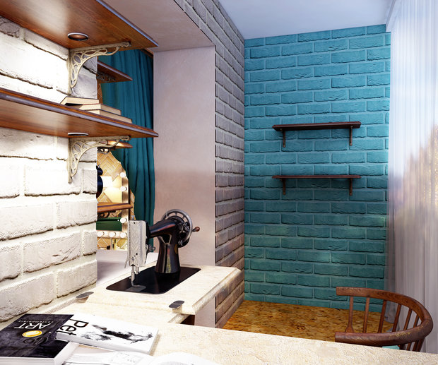 Фото из портфолио Солнце в Краснолесье – фотографии дизайна интерьеров на INMYROOM